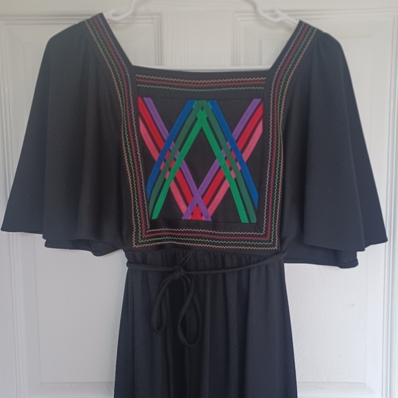 Vintage Dresses & Skirts - Actual Vintage Perfection! 1970's Rainbow 🌈 Ribbon Dress!